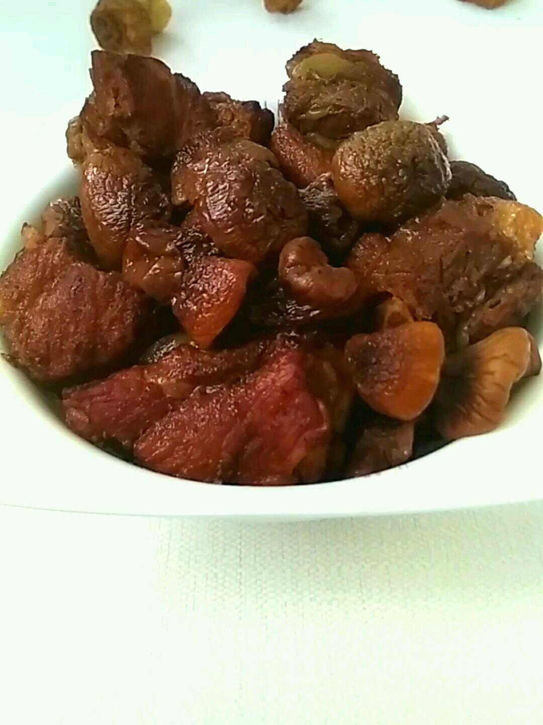 松茸蘑燒排骨的做法-咸鮮味燒菜譜