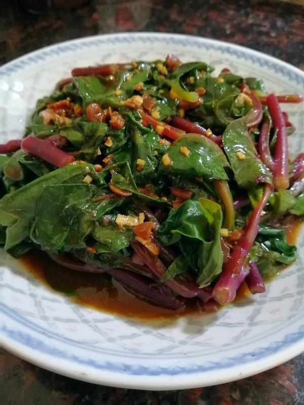 簡簡單單并也不失美味~~醬香潺菜的做法-家常味煮菜譜