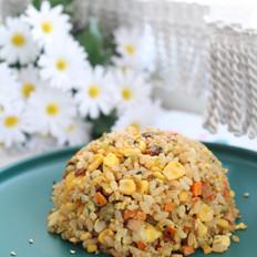 這款蛋炒飯，顏值與味道并存，不怕小朋友不愛吃飯了的做法-家常味炒菜譜