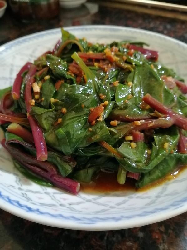 簡簡單單并也不失美味~~醬香潺菜的做法-家常味煮菜譜