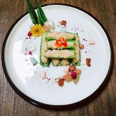 #深更半夜最饞的美食#百花釀秋葵的做法-咸鮮味蒸菜譜