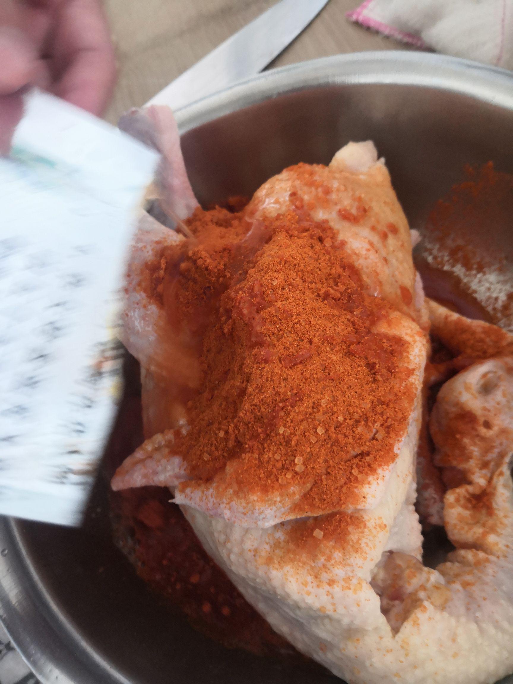 奧爾良烤雞的做法-香辣味烤菜譜