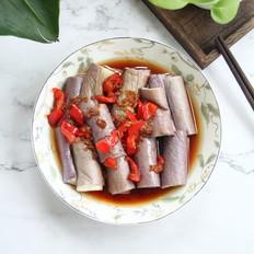 蘸汁蒸茄子，茄子的家常食用方法的作法-咸鮮味蒸菜譜