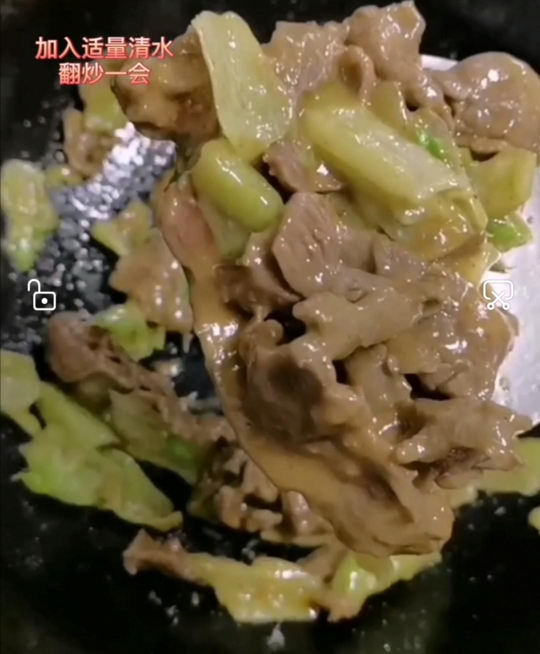 沙茶牛肉的做法-家常味炒菜譜