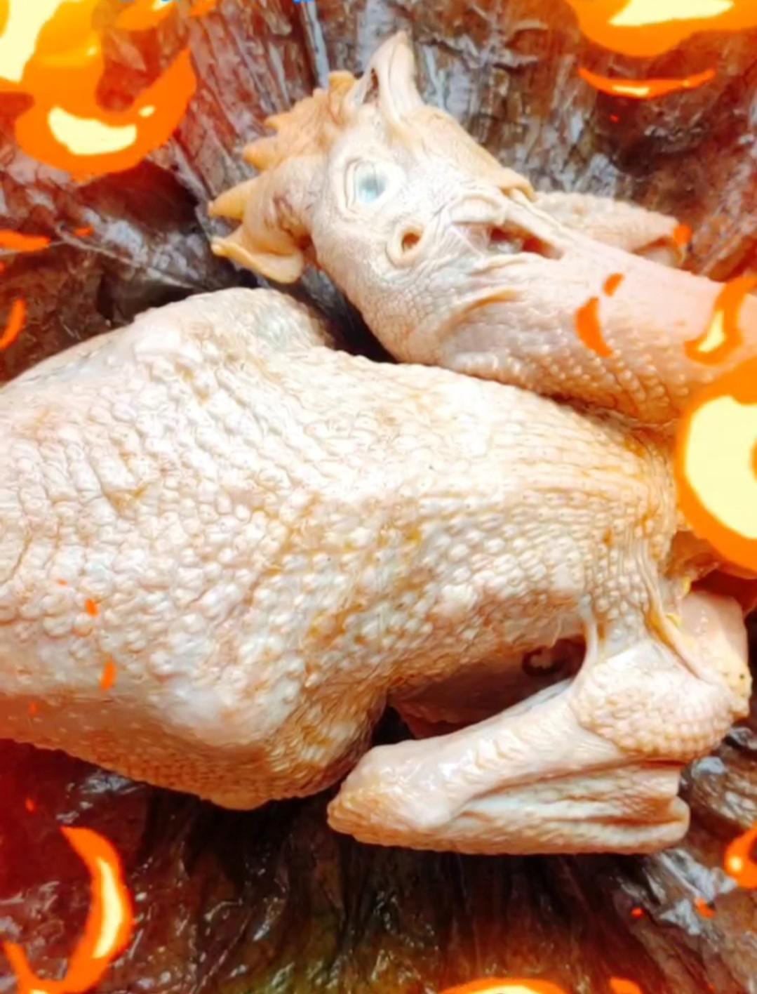 荷葉叫花雞的做法-家常味烤菜譜