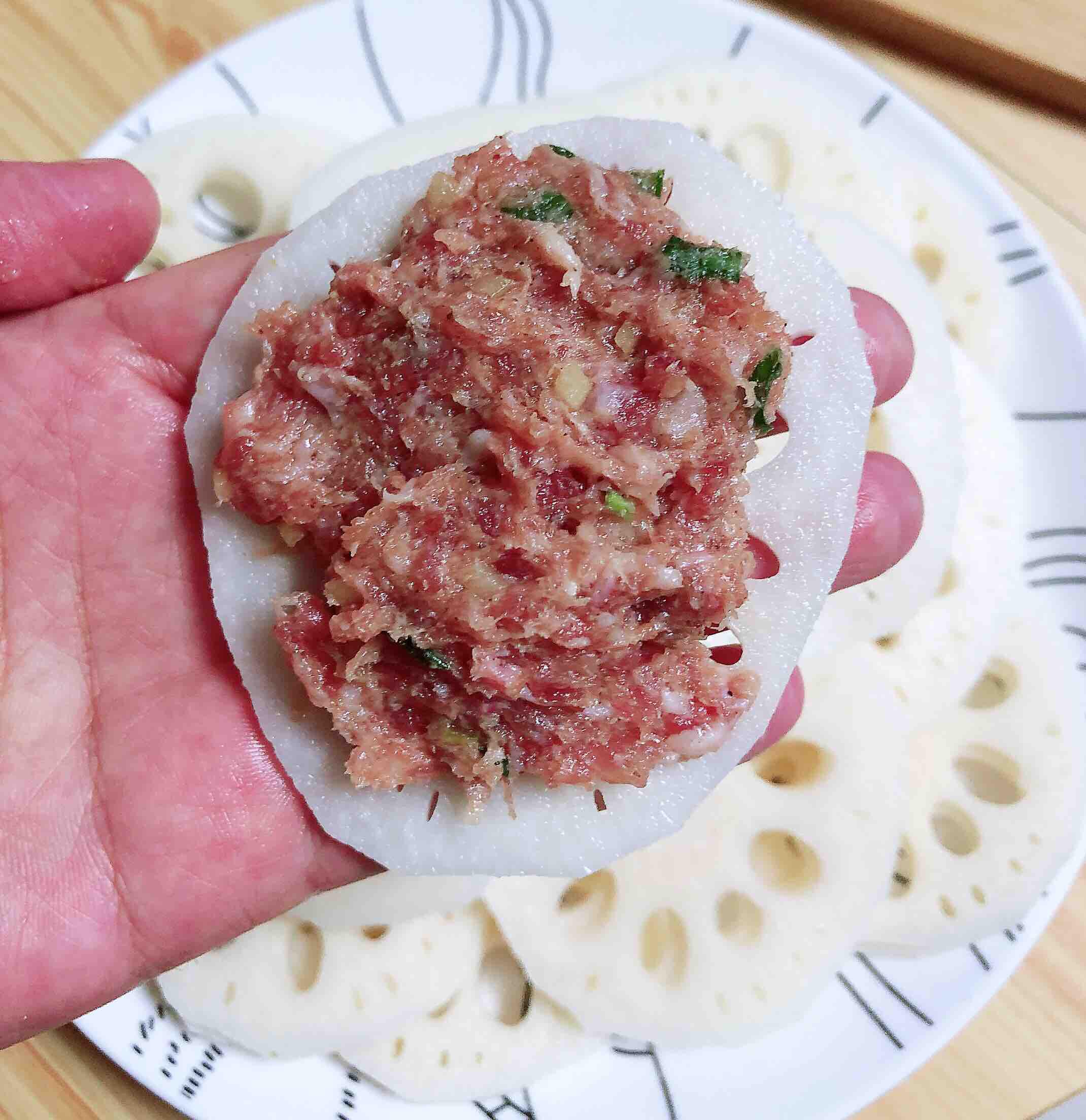 天婦羅藕合的做法-咸鮮味煎菜譜