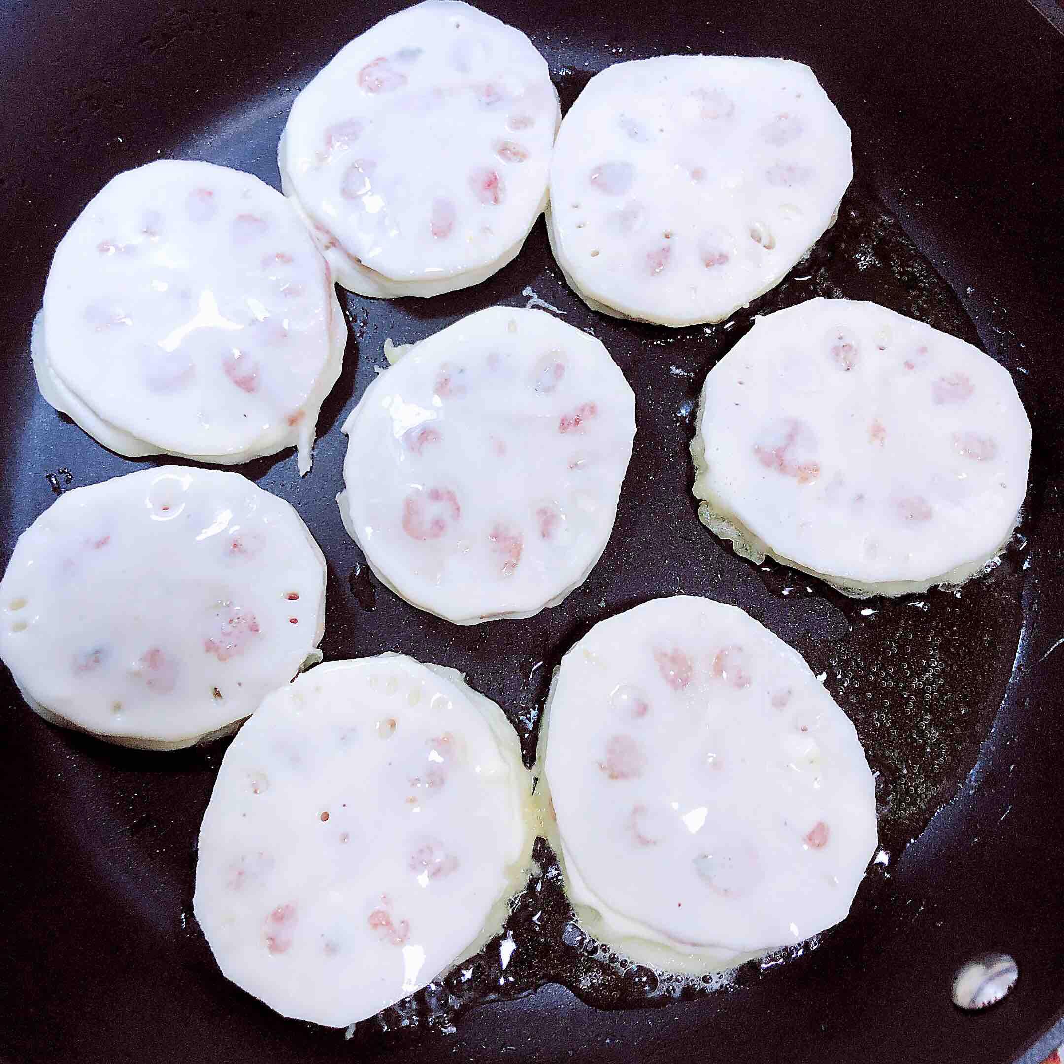 天婦羅藕合的做法-咸鮮味煎菜譜