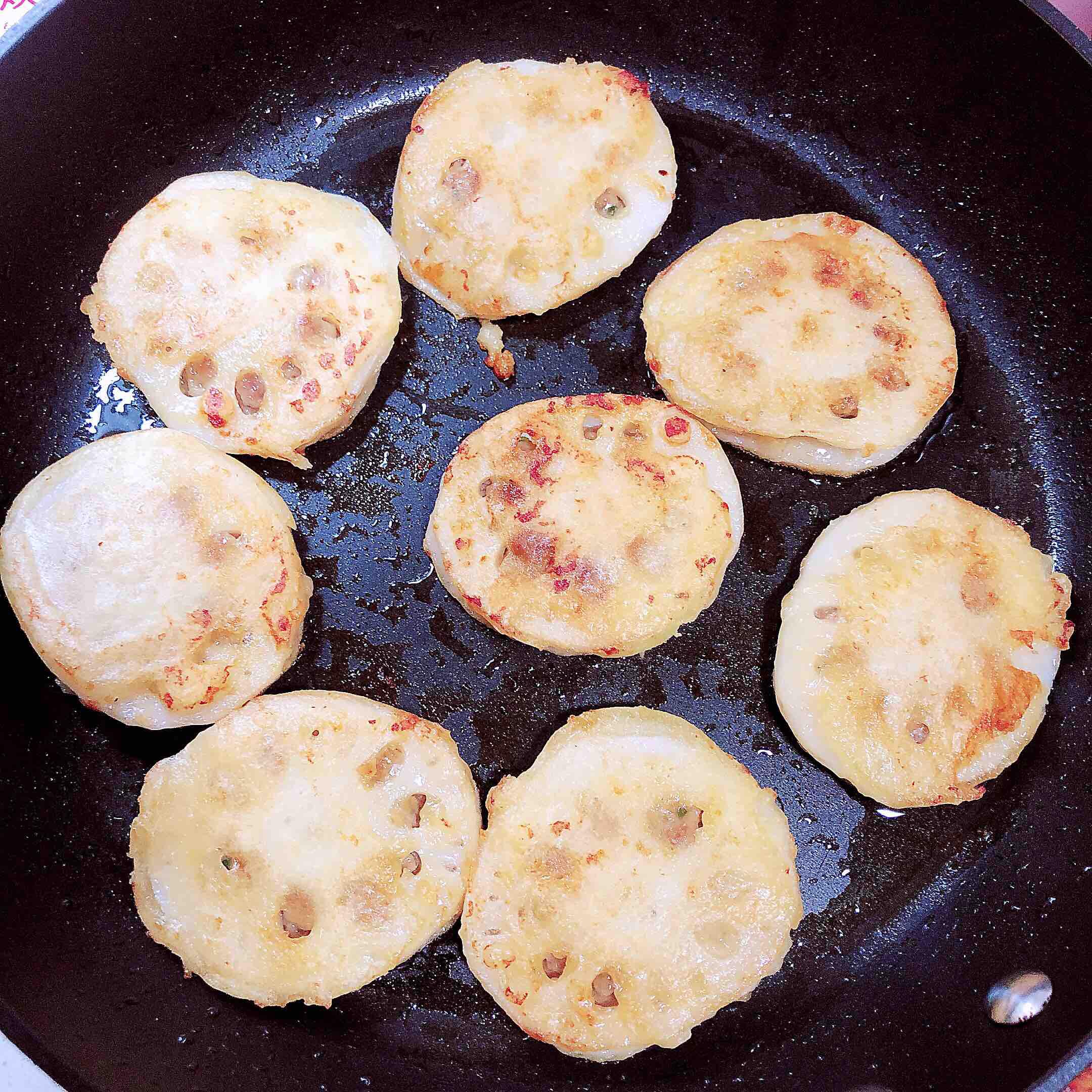 天婦羅藕合的做法-咸鮮味煎菜譜