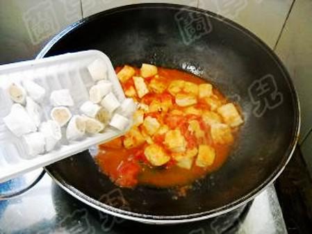 茄汁豆腐的做法-家常味燒菜譜