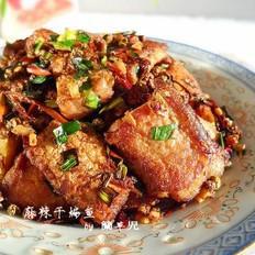 香辣干煸魚的作法-麻辣味干煸菜譜