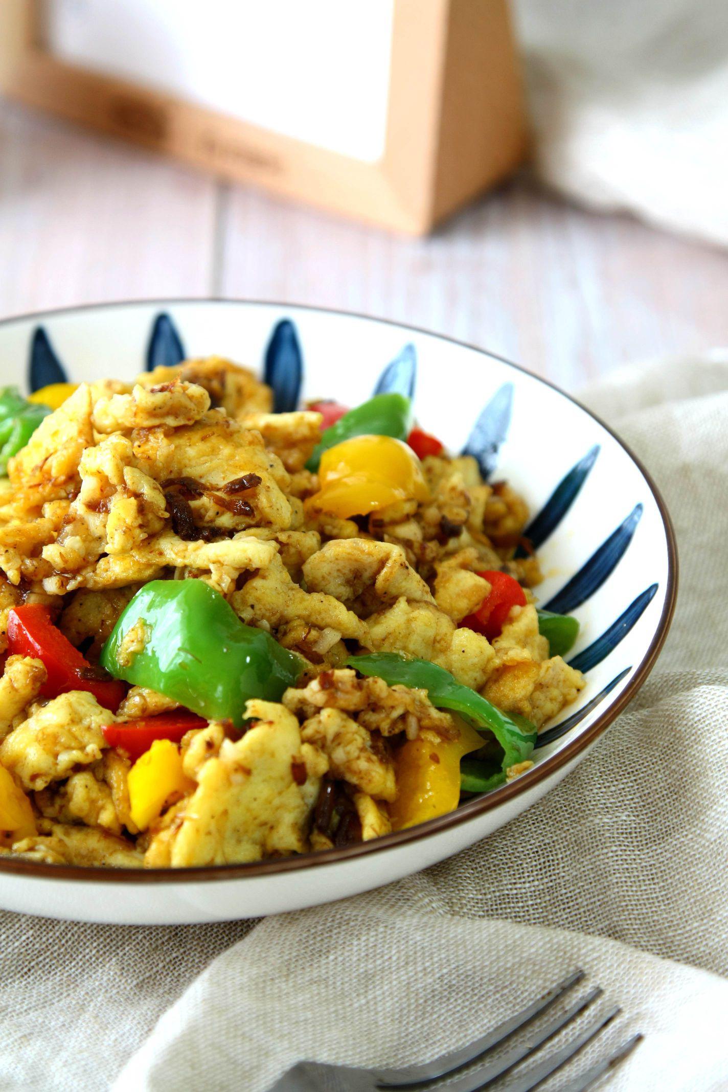 蝦醬炒蛋的做法-家常味炒菜譜