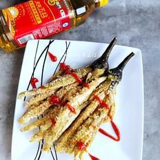 炸茄子的做法-家常味炸菜譜