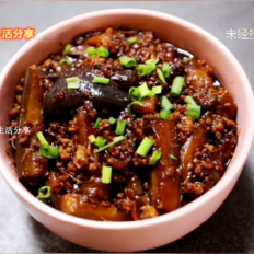 肉末醬燜茄子的做法-醬香味燜菜譜