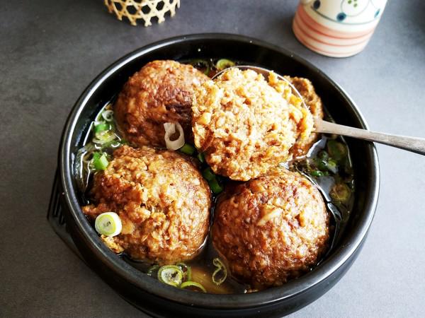 蒸牛肉獅子頭的做法-家常味蒸菜譜