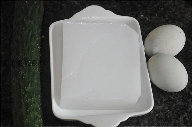 黃瓜涼粉拌皮蛋的做法-家常味拌菜譜