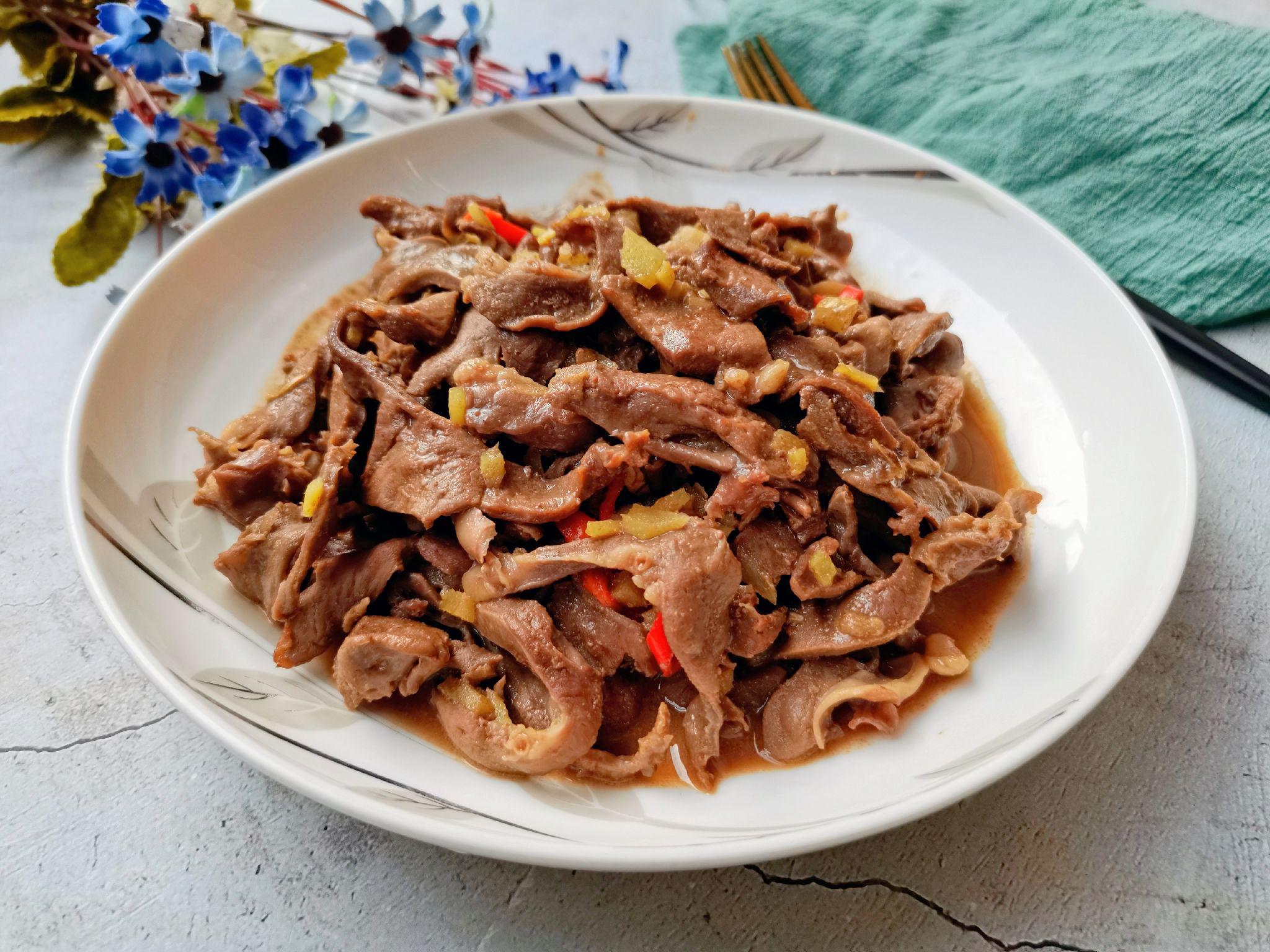 家常版“爆炒豬心”的做法-家常味炒菜譜