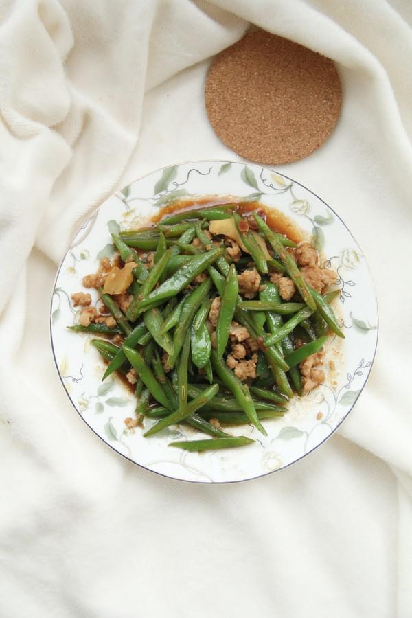 極下飯的肉末炒刀豆，娃也愛吃的做法-咸鮮味炒菜譜