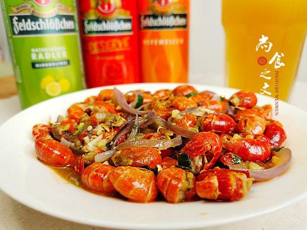 啤酒小龍蝦尾的做法-咸鮮味炒菜譜