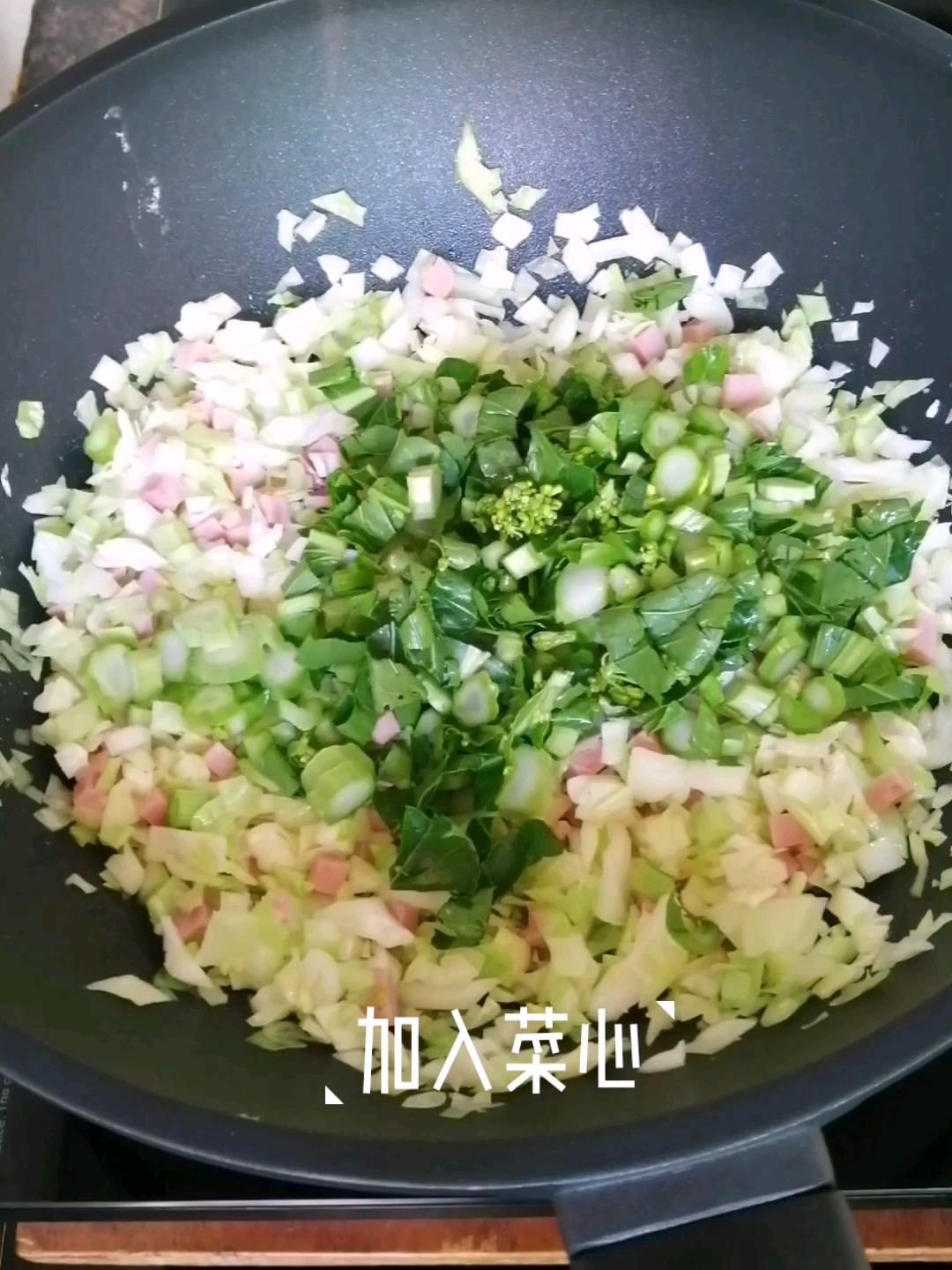 雜蔬炒飯的做法-家常味炒菜譜