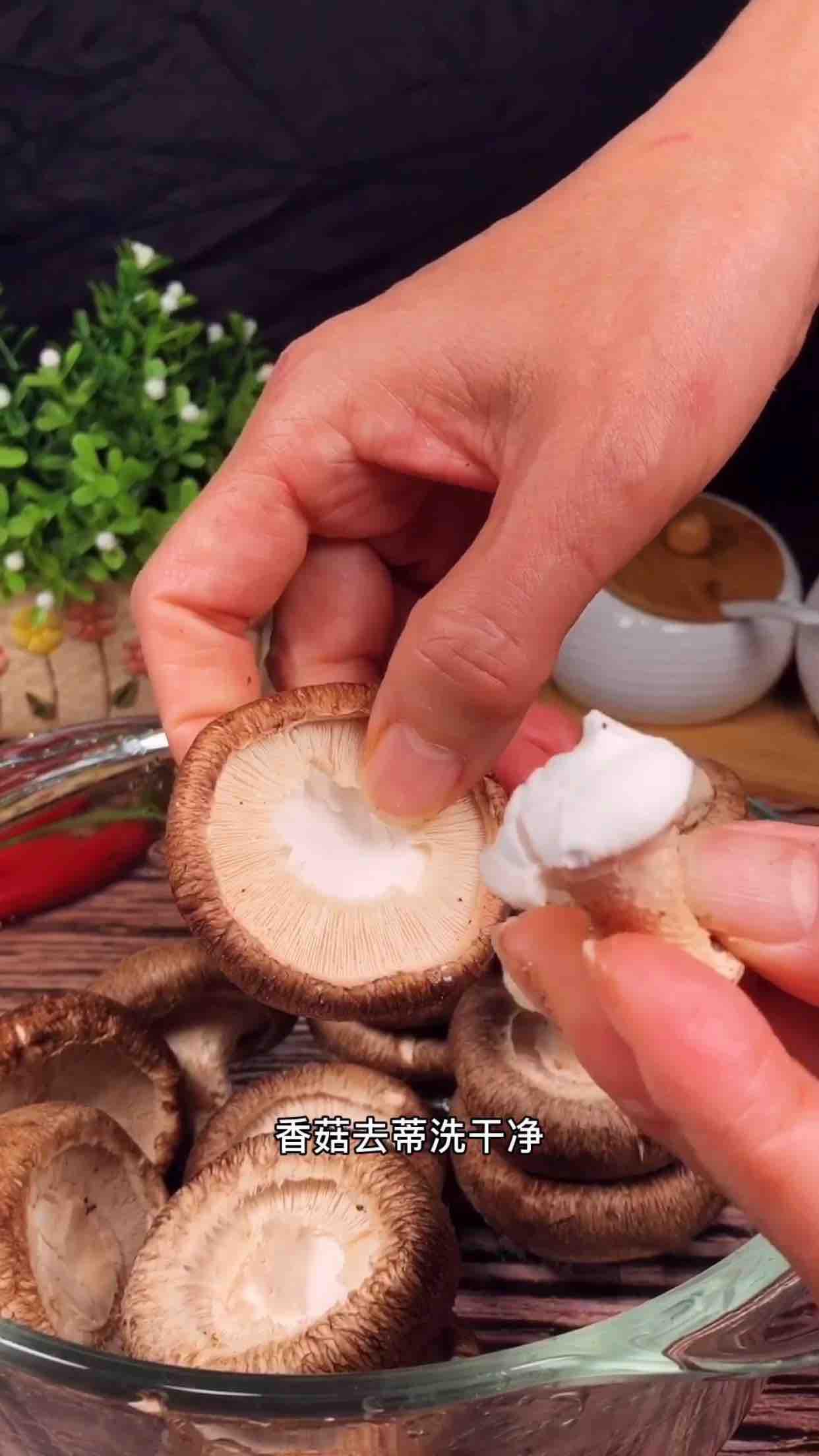 蒜蓉香菇的做法-蒜香味煎菜譜