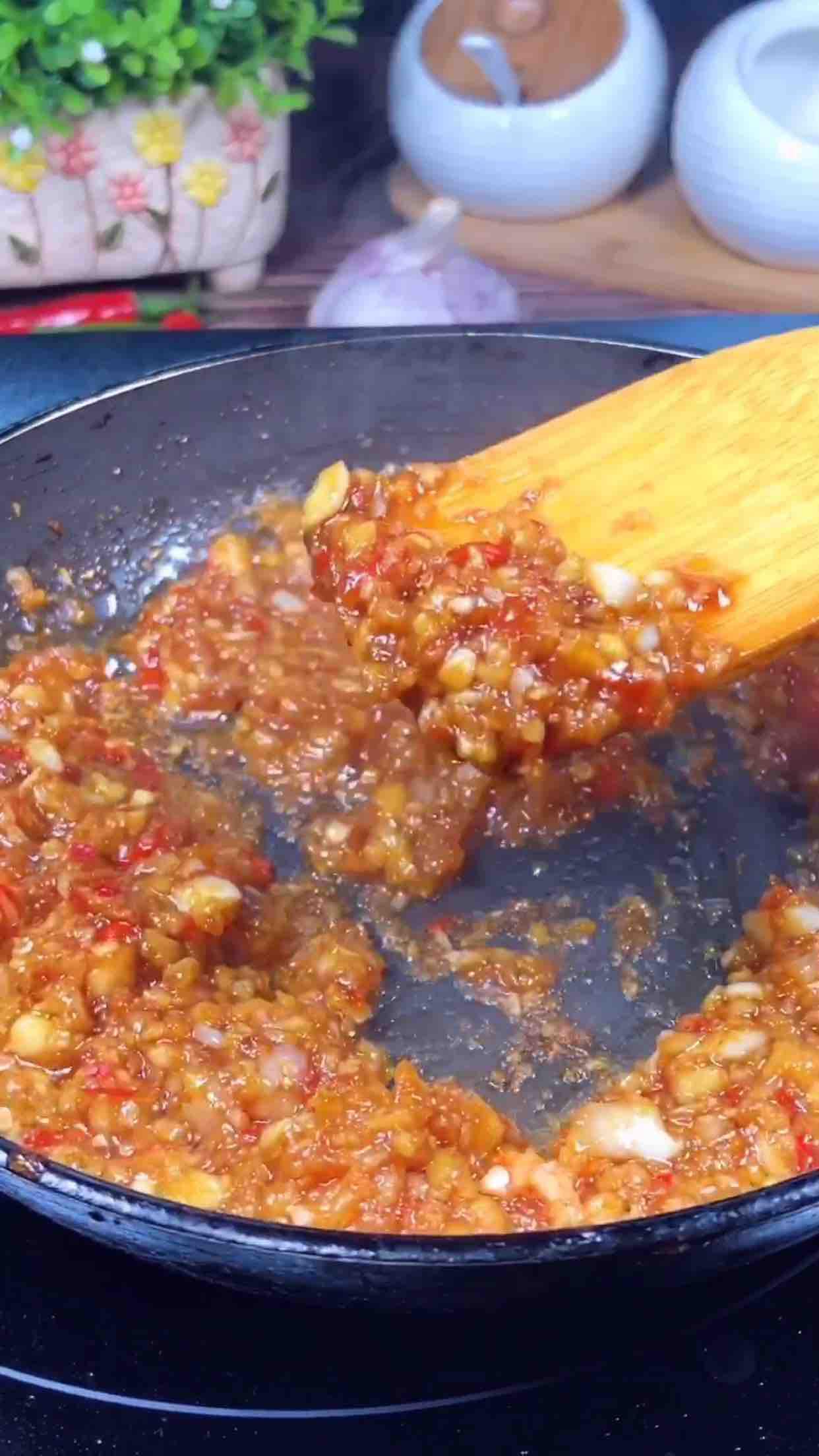 蒜蓉香菇的做法-蒜香味煎菜譜