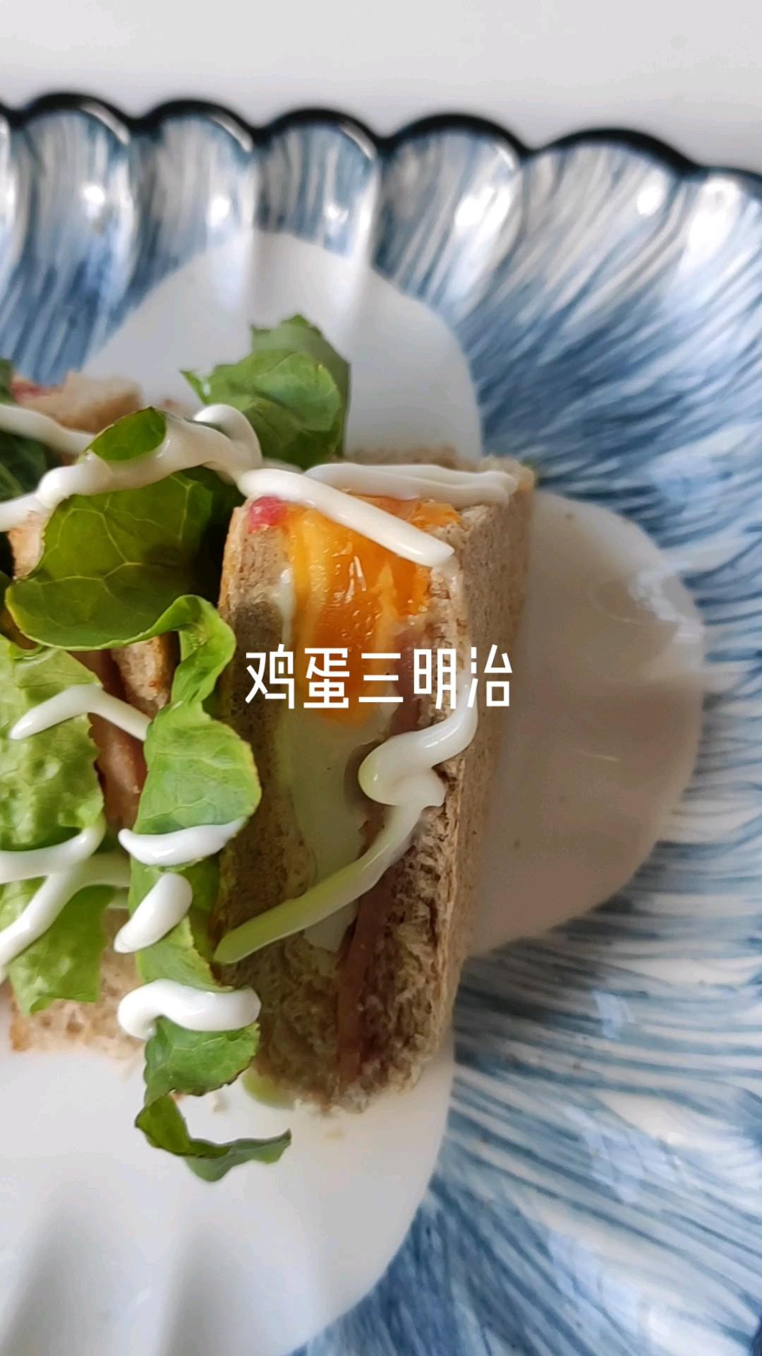 雞蛋三明治的做法-家常味烤菜譜