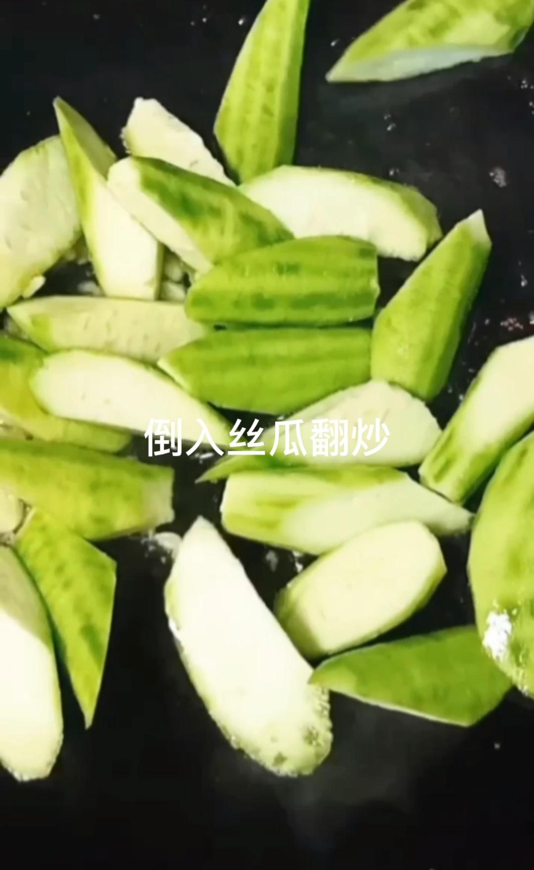 肉片炒絲瓜的做法-家常味炒菜譜