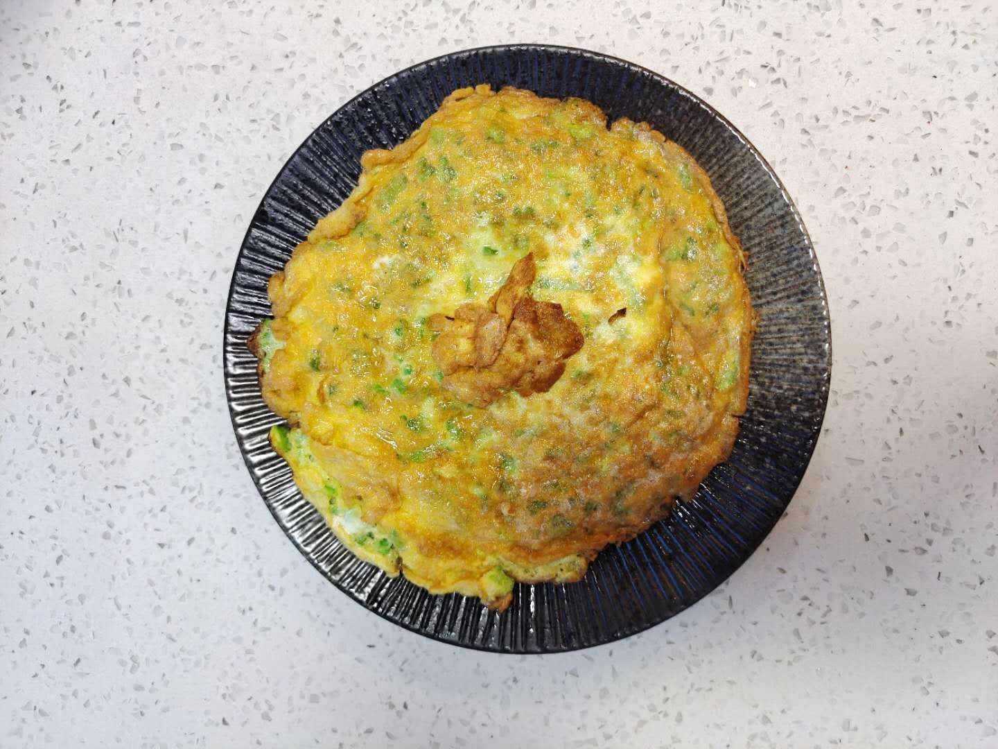 清熱去火苦瓜雞蛋餅的做法-咸鮮味煎菜譜