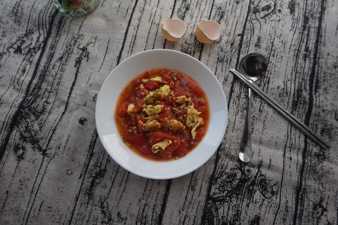 番茄釀雞蛋的做法-酸甜味炒菜譜