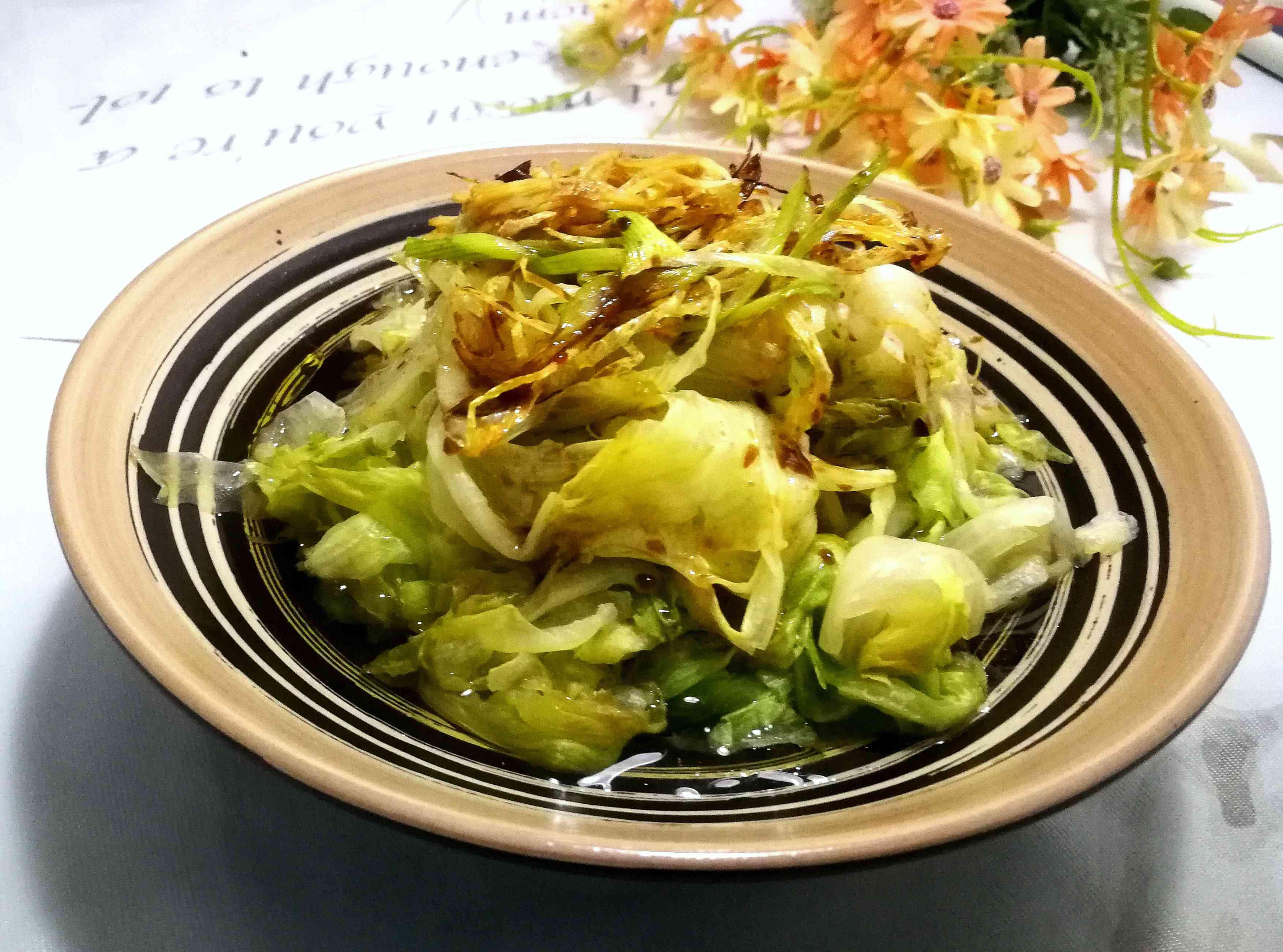 白灼生菜的做法-家常味灼菜譜