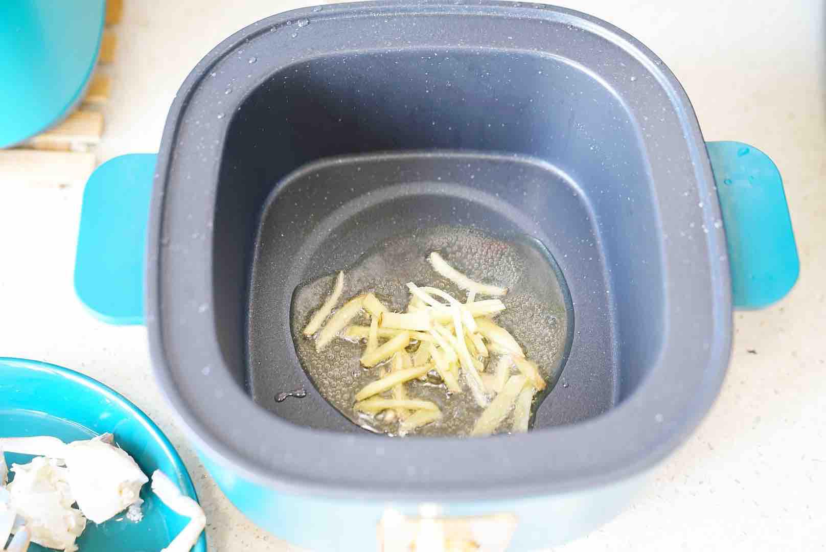 蟹燜豆腐的做法-咸鮮味燜菜譜