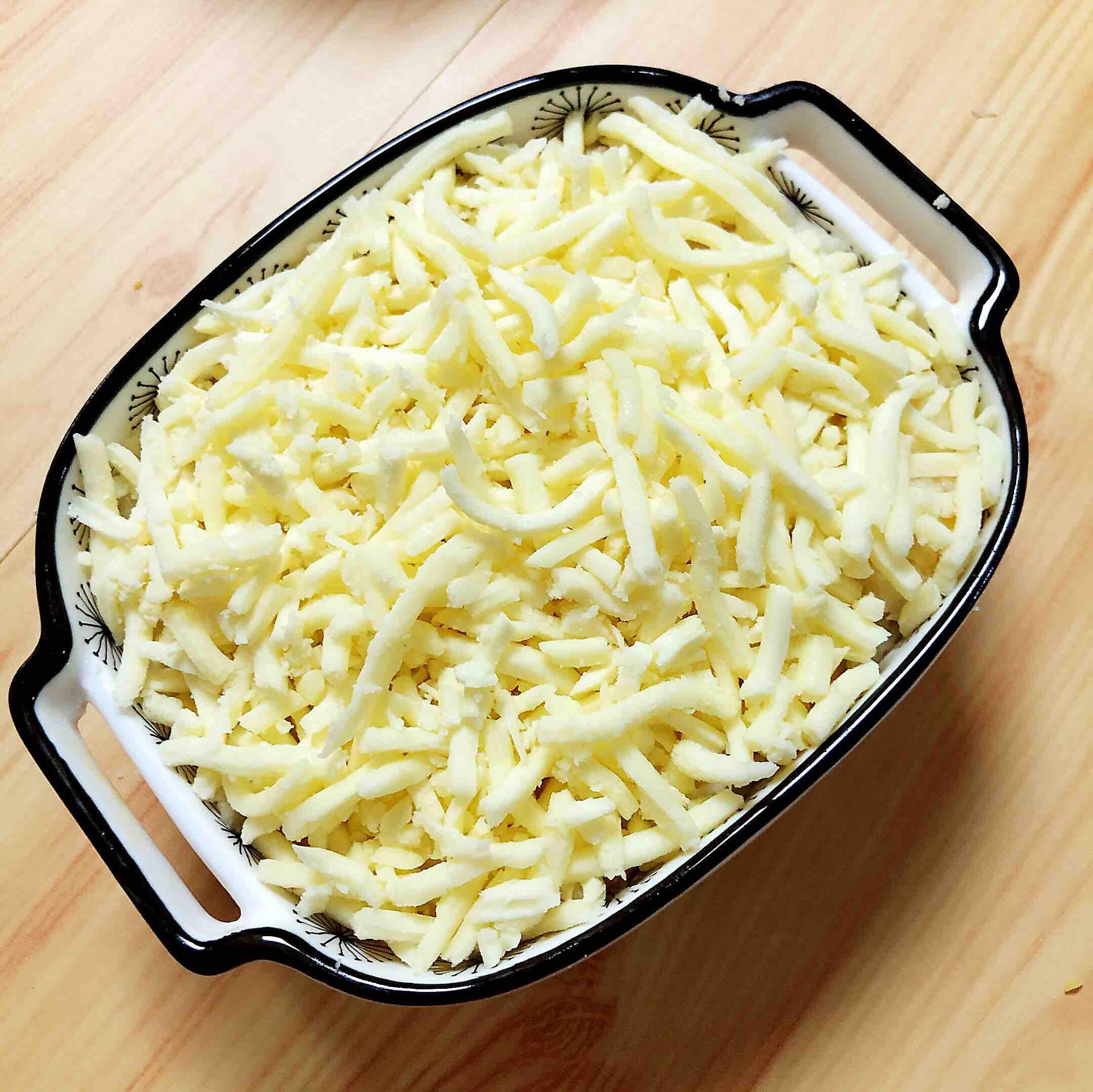 芝士焗玉米土豆泥的做法-黑椒味烤菜譜