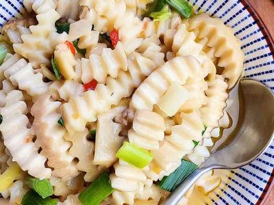 小炒雞腿菇的做法-家常味炒菜譜