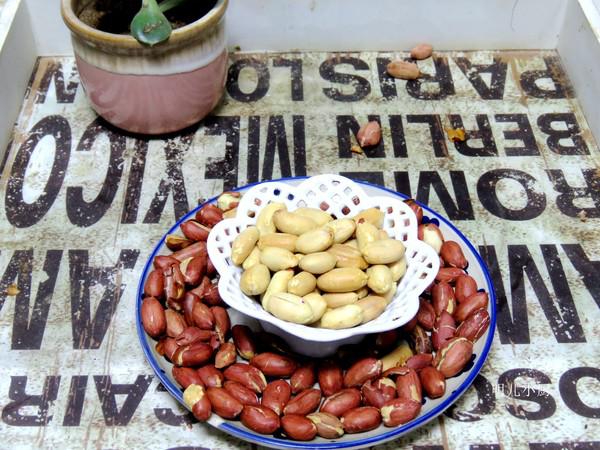 鹽焗花生的做法-家常味炒菜譜