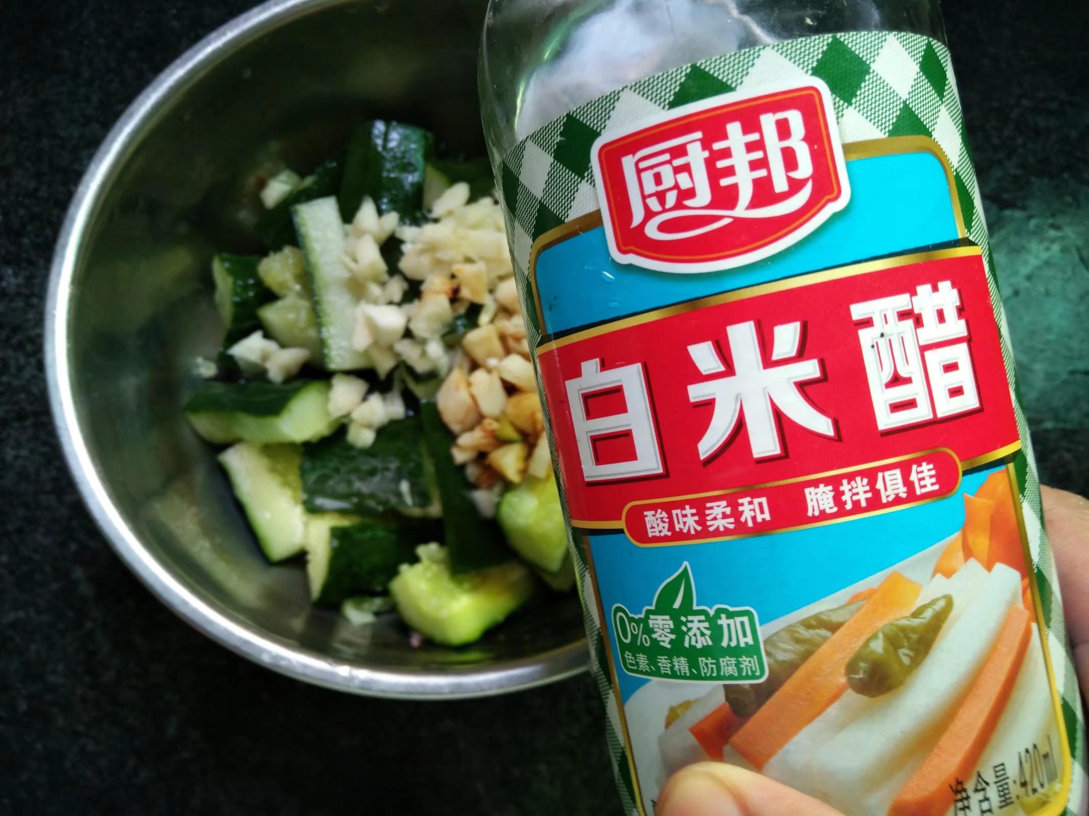 茶油拌黃瓜的做法-酸辣味拌菜譜