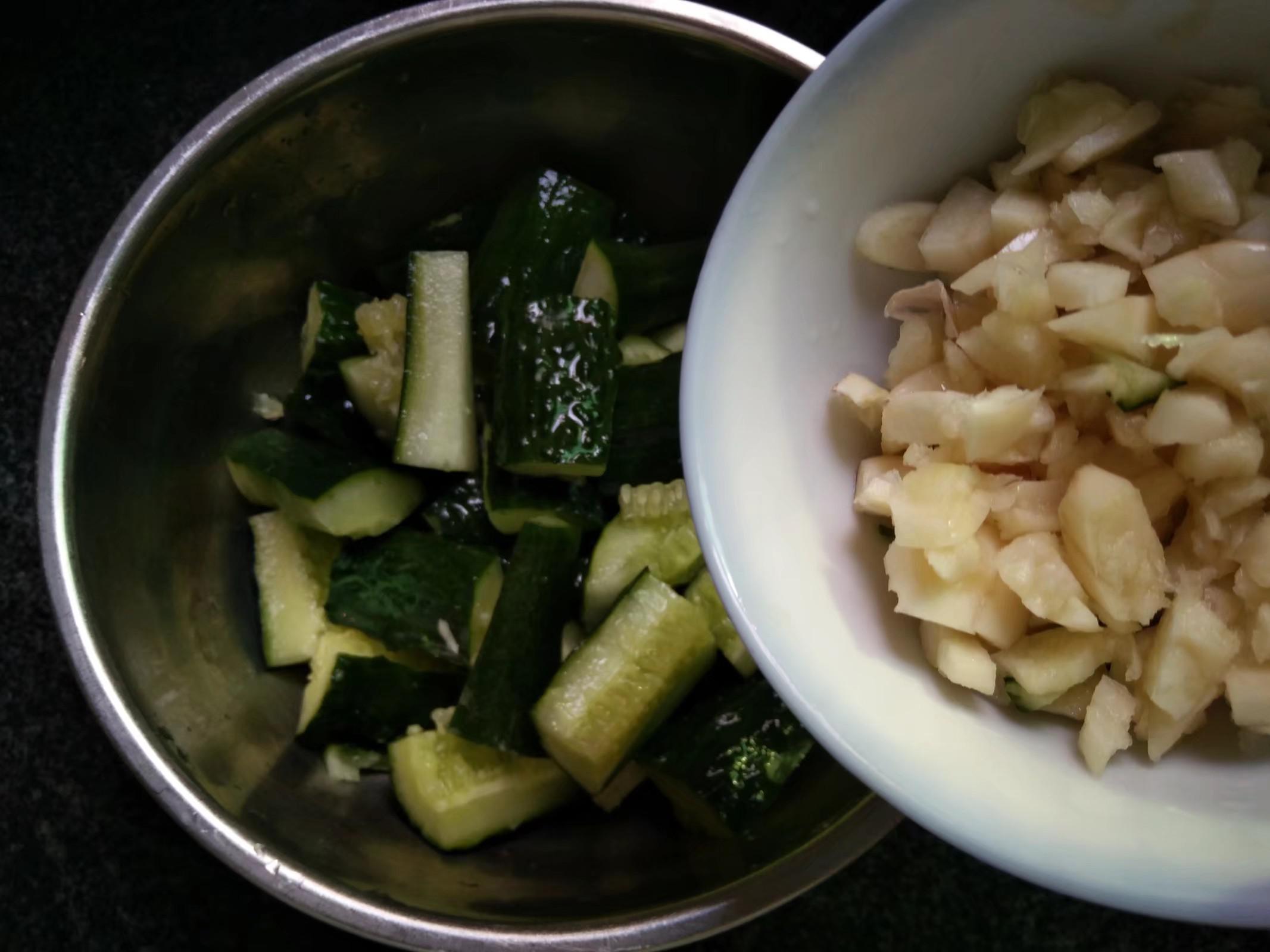 茶油拌黃瓜的做法-酸辣味拌菜譜
