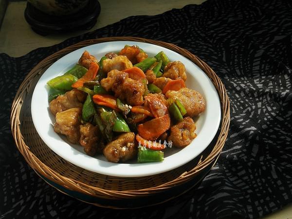 青椒溜肉段的做法-香辣味炒菜譜