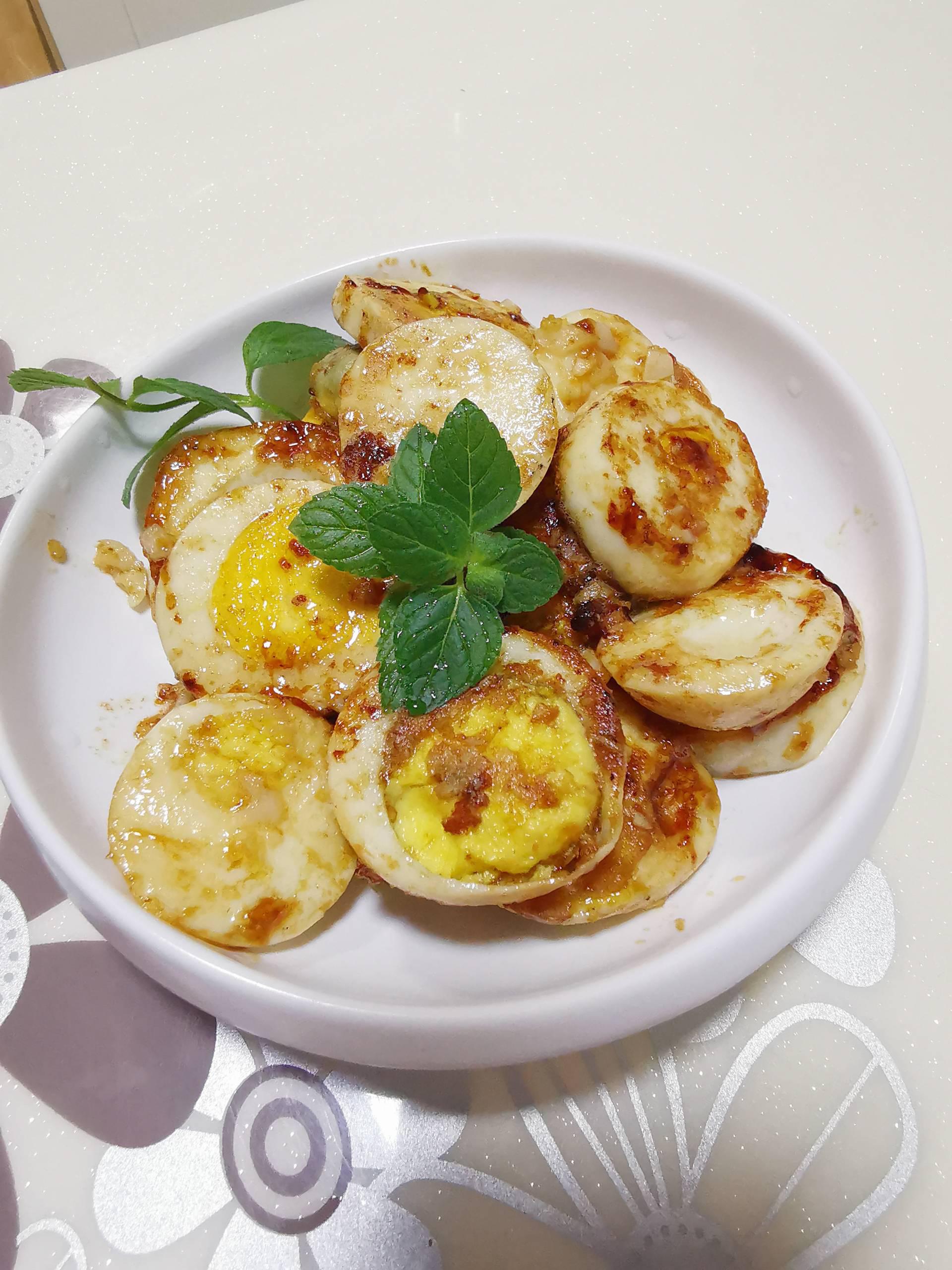 煎白煮蛋的做法-家常味煎菜譜