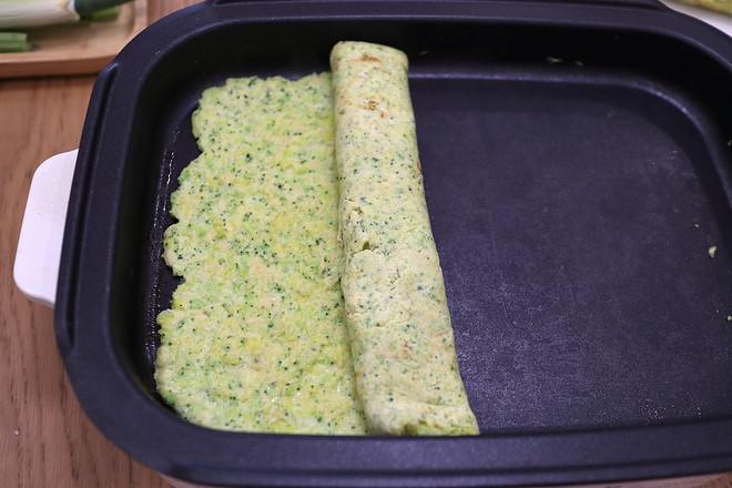 西蘭花雞肉卷的做法-咸鮮味煎菜譜