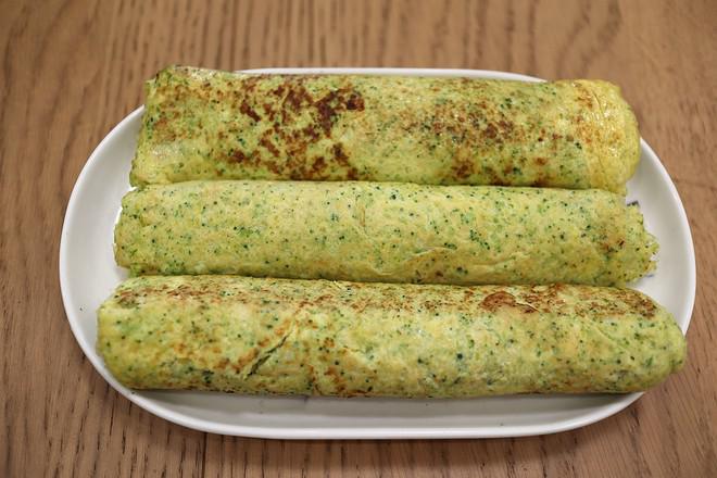 西蘭花雞肉卷的做法-咸鮮味煎菜譜