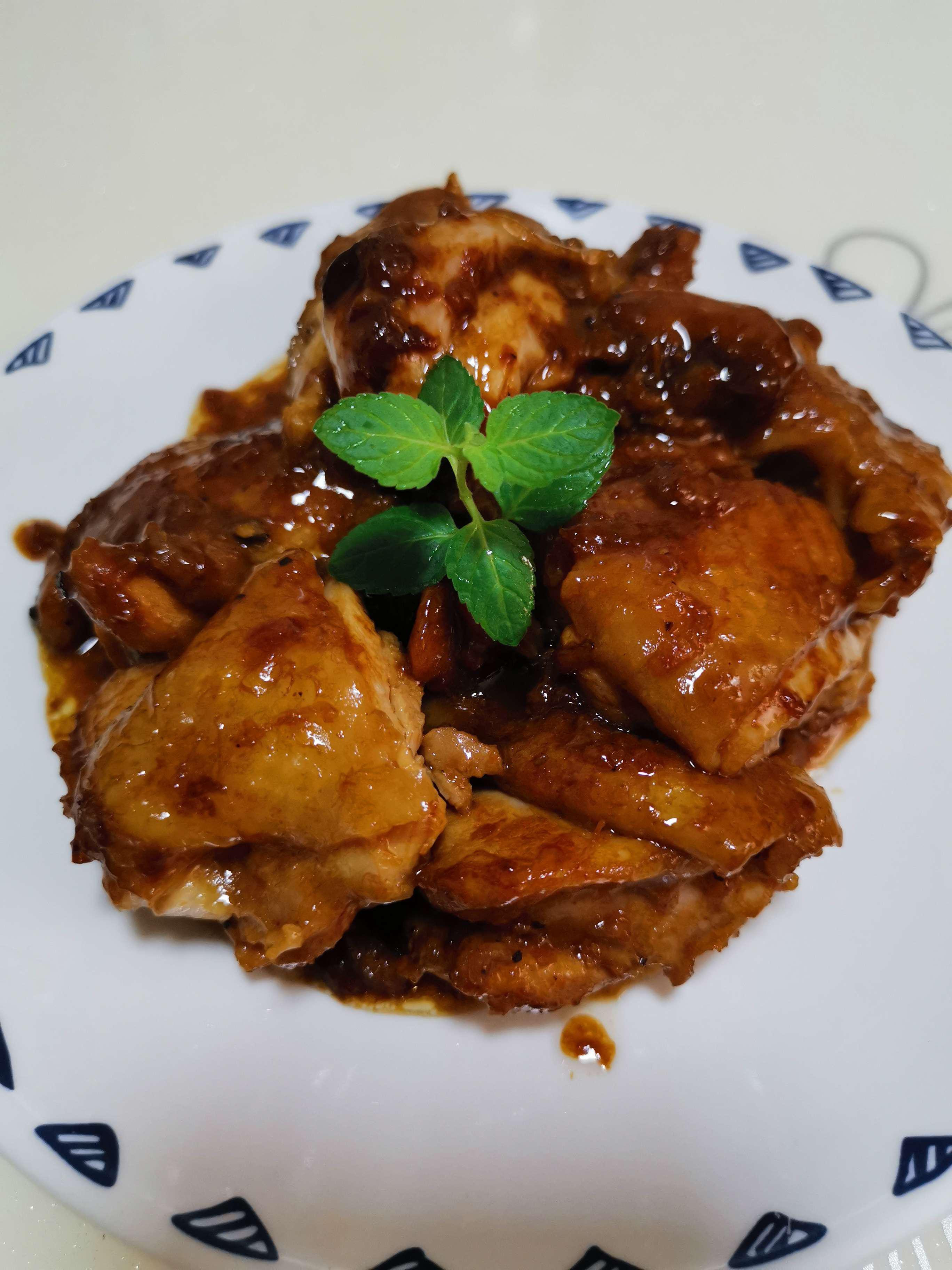 照燒雞腿扒的做法-家常味煎菜譜