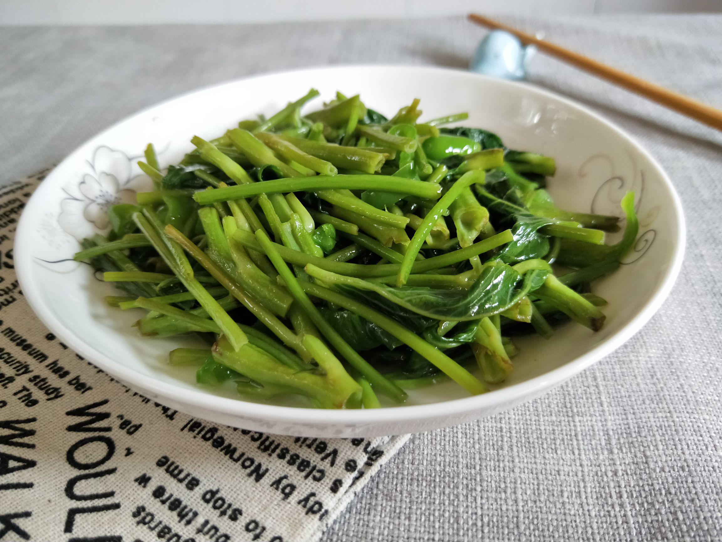 清炒空心菜的做法-家常味炒菜譜