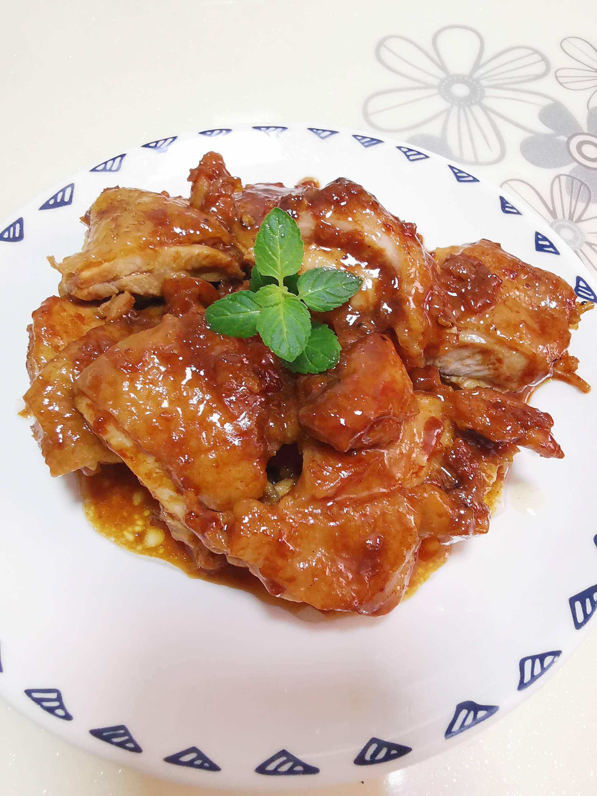 照燒雞腿扒的做法-家常味煎菜譜