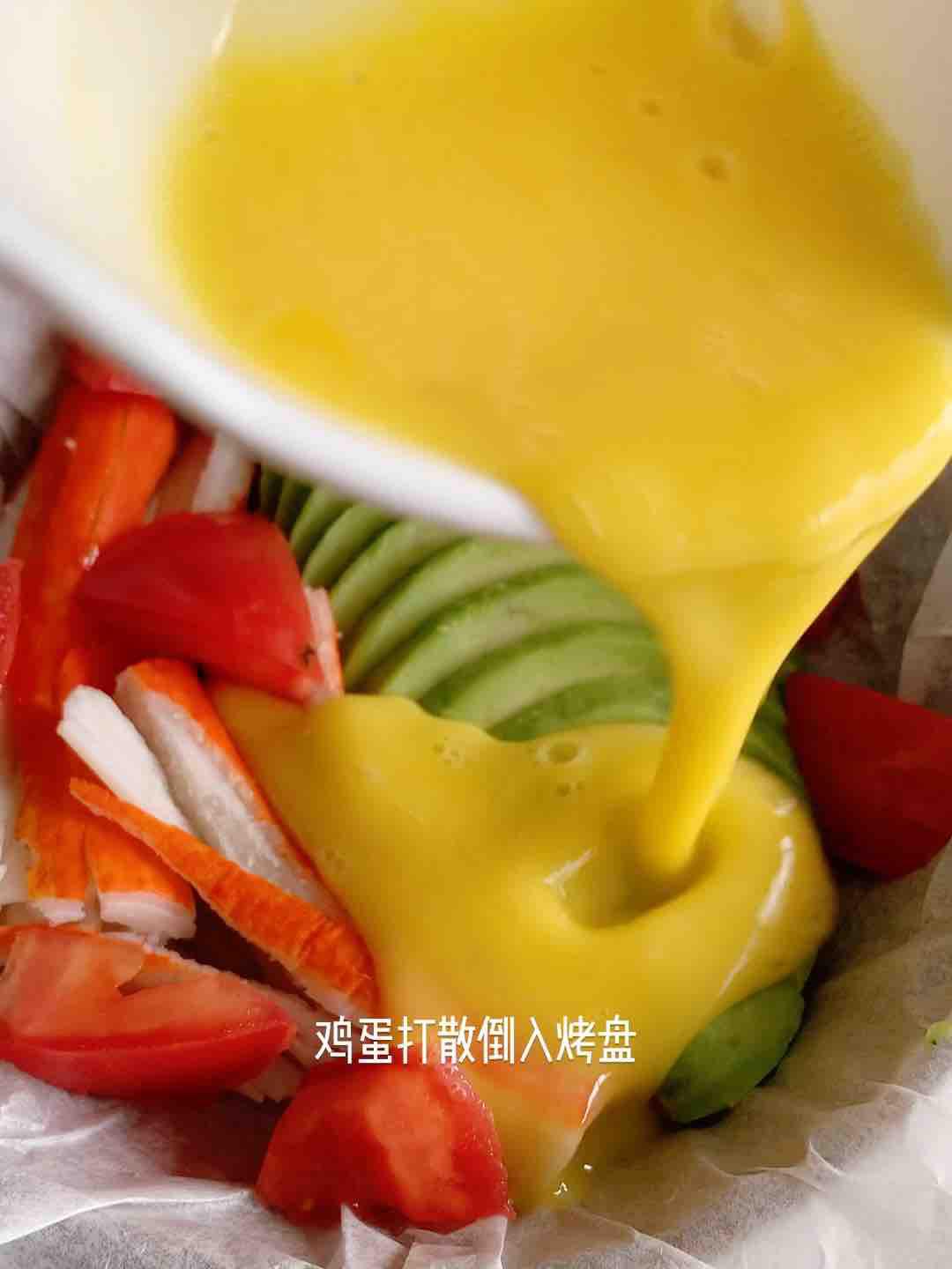 法式牛油果烘蛋的做法-咸鮮味烤菜譜