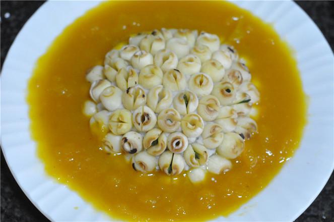 中秋大餐——金瓜山藥扣的做法-甜味蒸菜譜