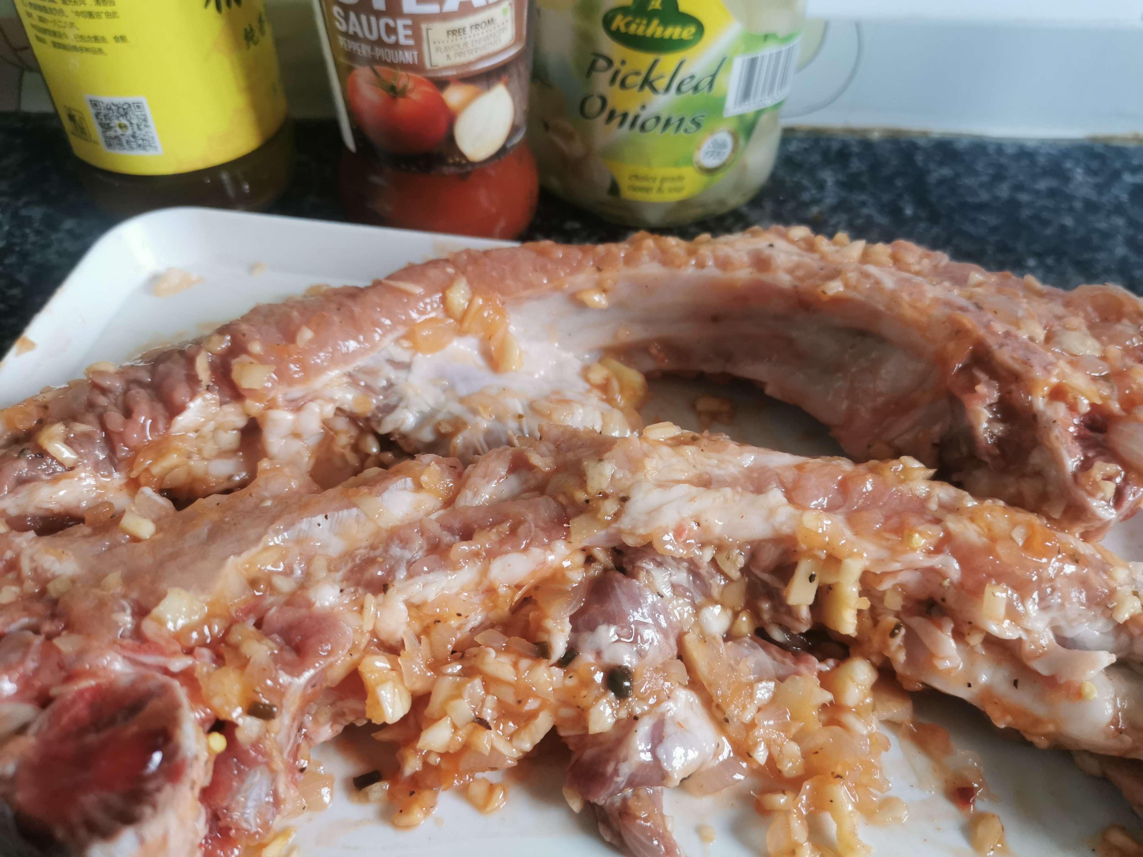 雞尾洋蔥烤豬排的做法-咸鮮味烤菜譜