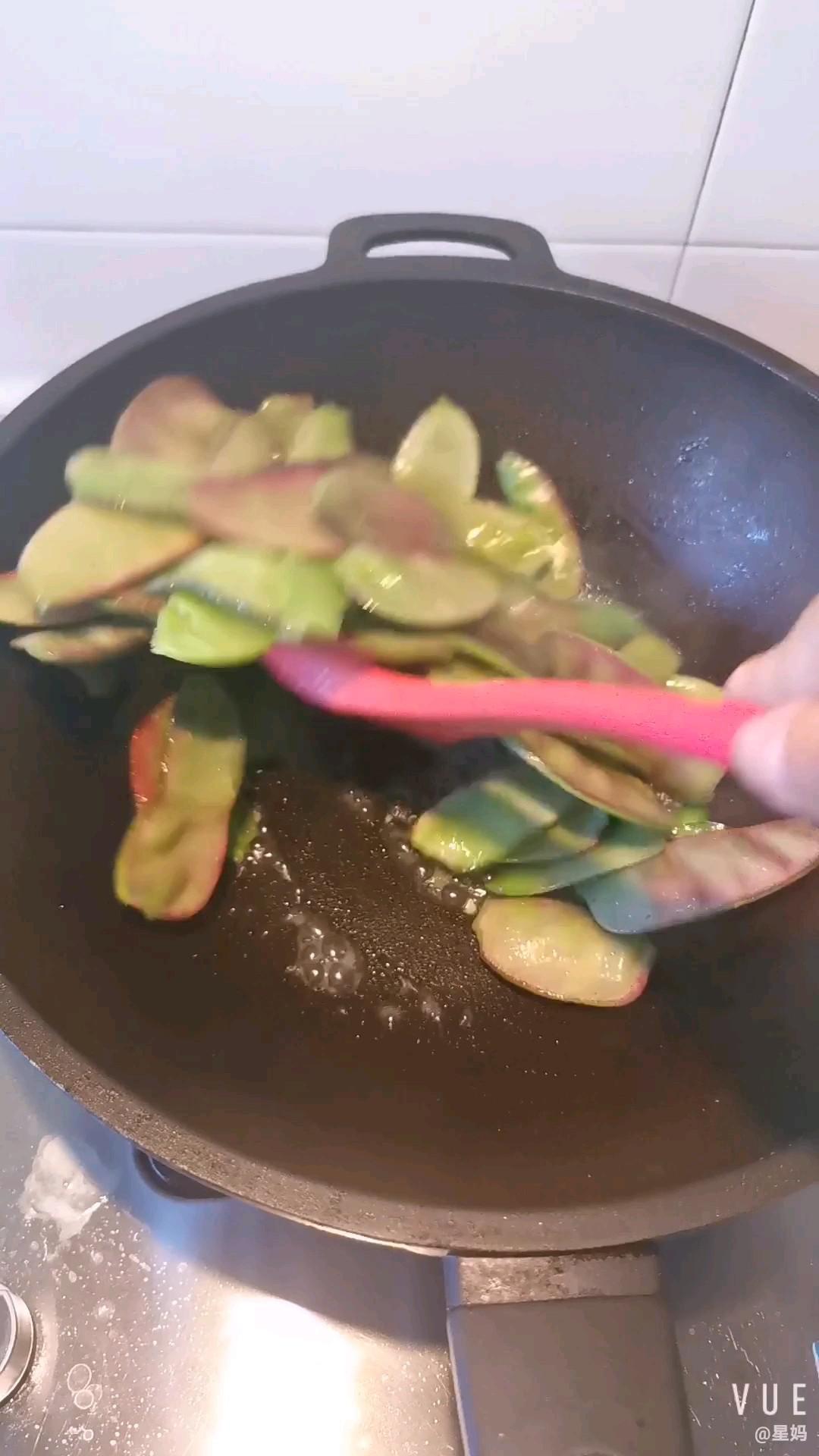 醬炒紅扁豆的做法-家常味炒菜譜