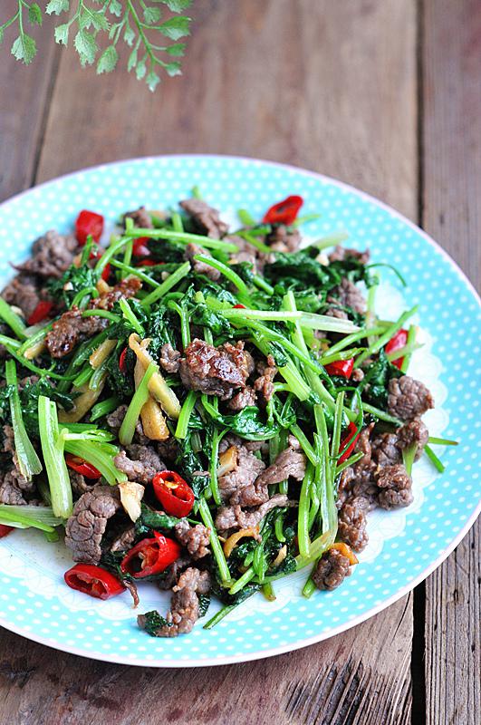 小炒牛肉的做法-香辣味炒菜譜