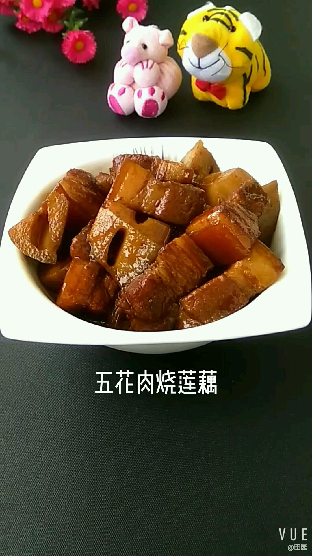 五花肉燒蓮藕的做法-咸鮮味燒菜譜