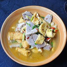 回鍋油豆腐燒肉的做法-家常味燒菜譜